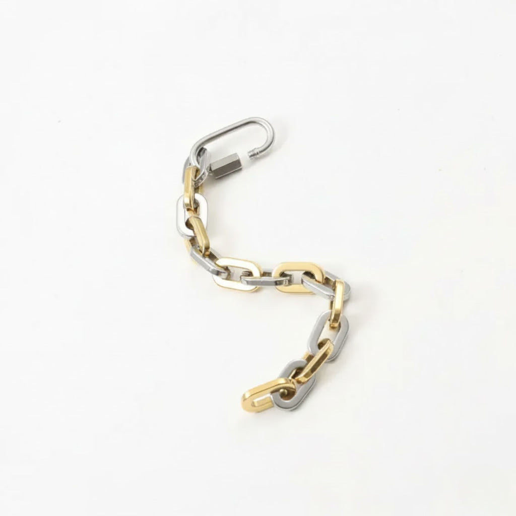 Dual-Tone Atlas Chain Bracelet