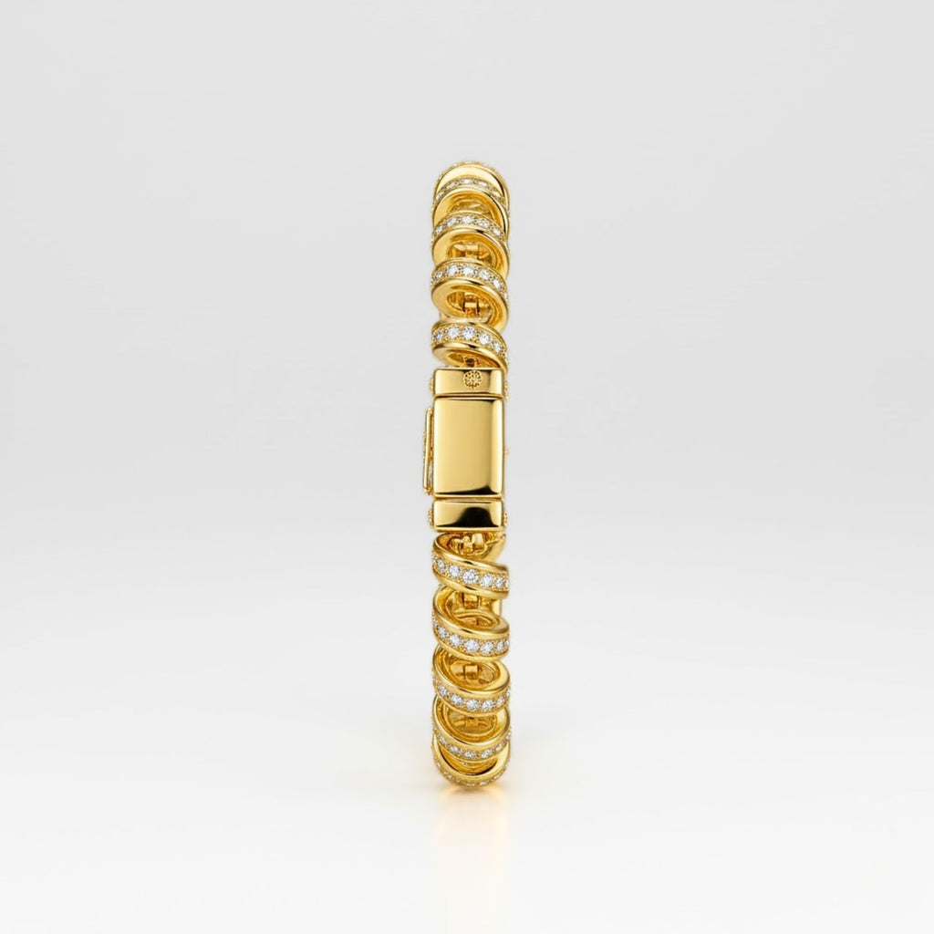 Slinky Pavé Bracelet