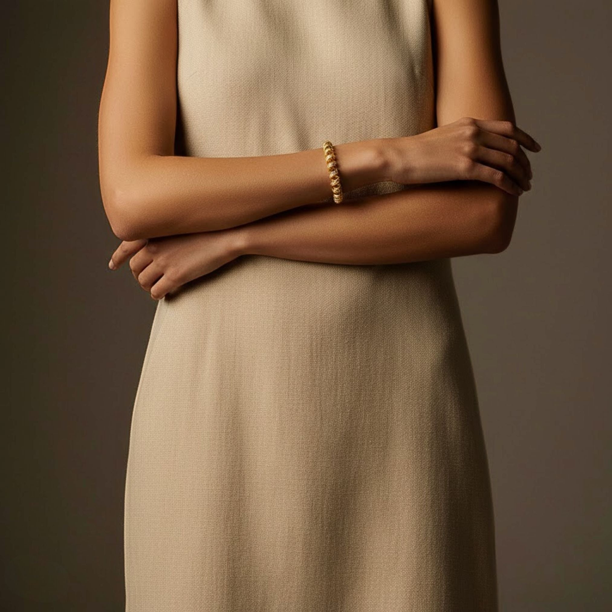 Slinky Pavé Bracelet