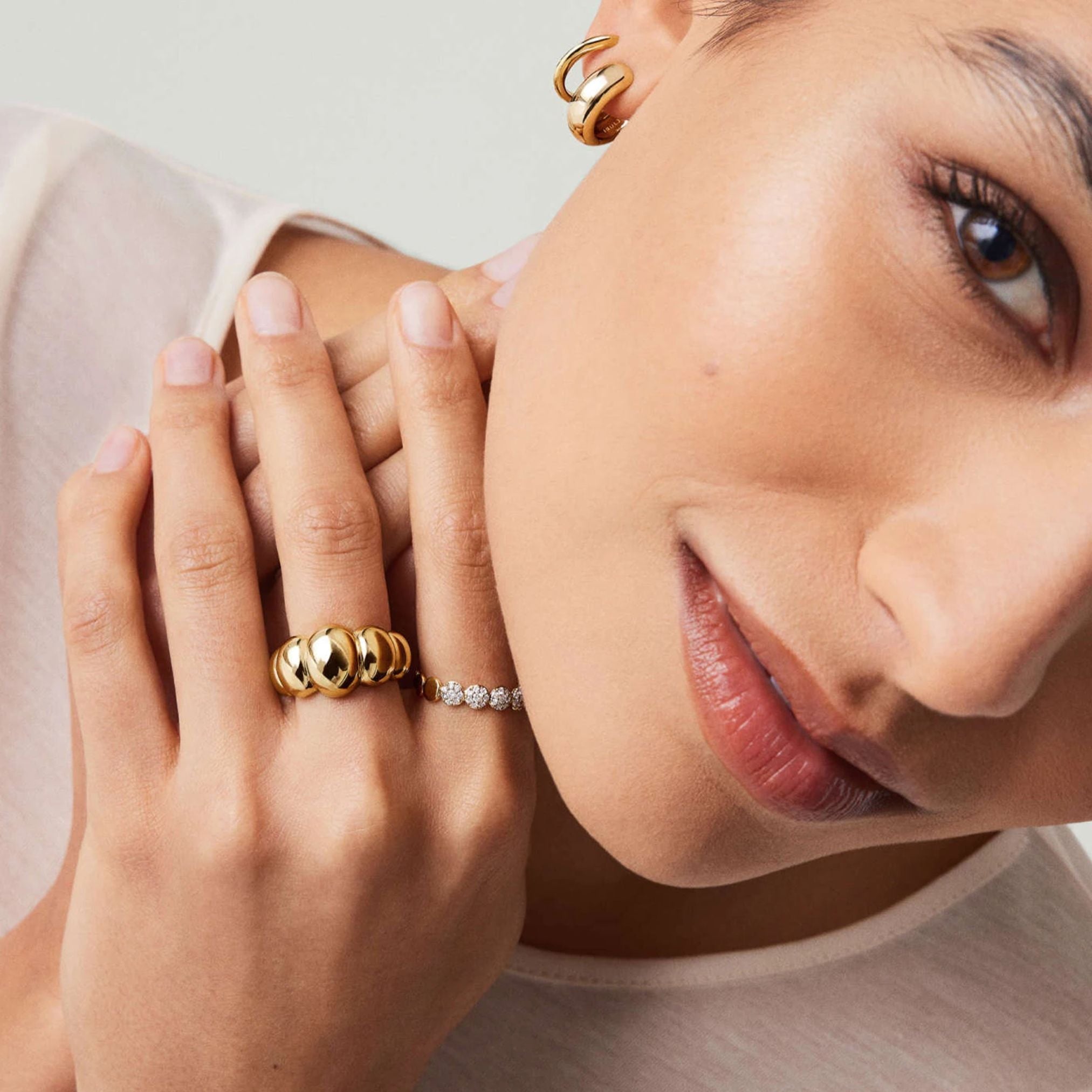 Aurora Bold Dome Ring