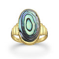 Lunara Paua Oval Ring