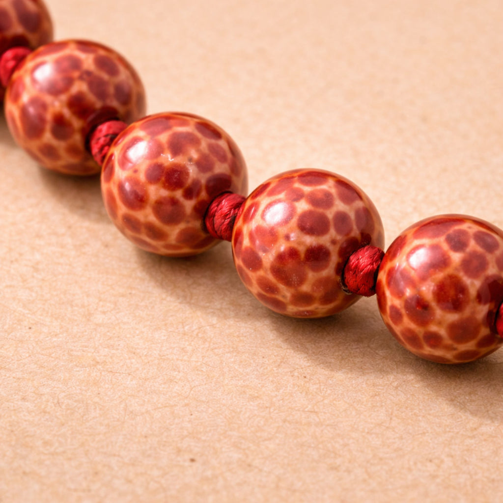 Scarlet Imperia Ceramic Necklace