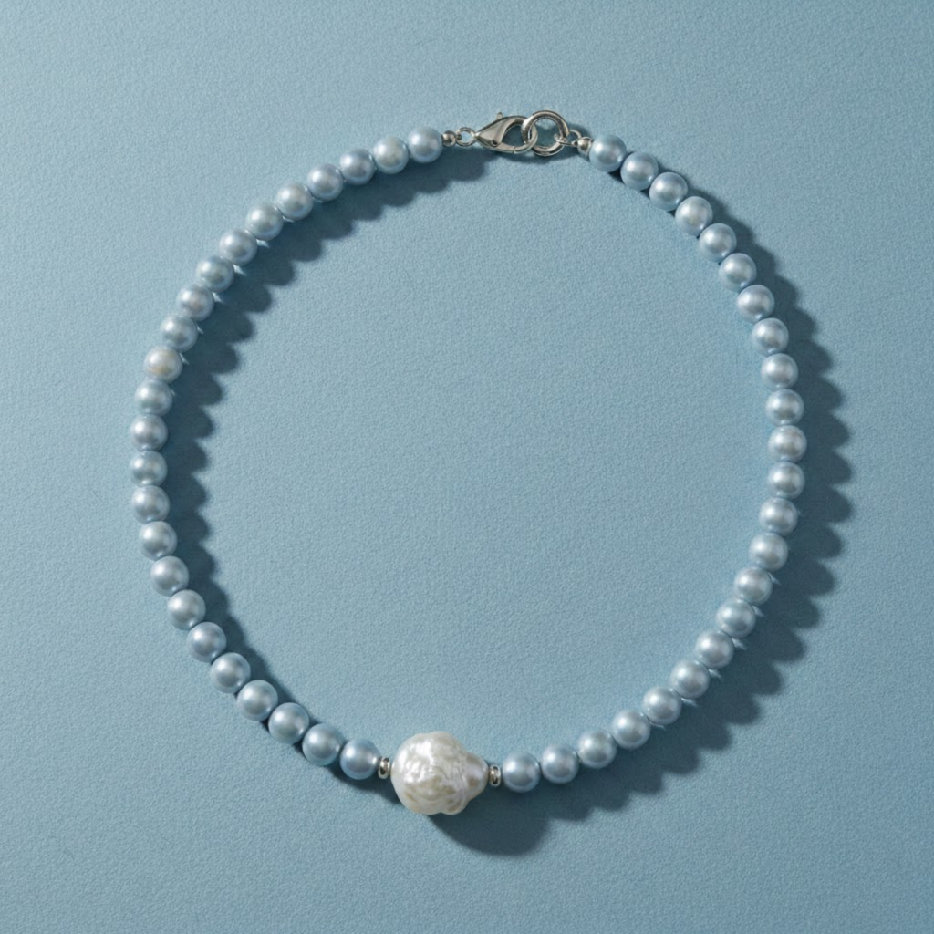 Aurelia Baroque Pearl Necklace