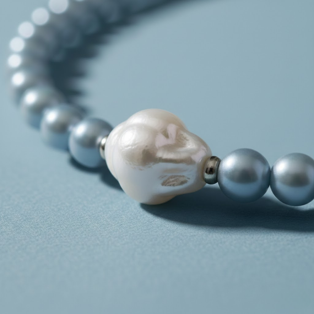 Aurelia Baroque Pearl Necklace